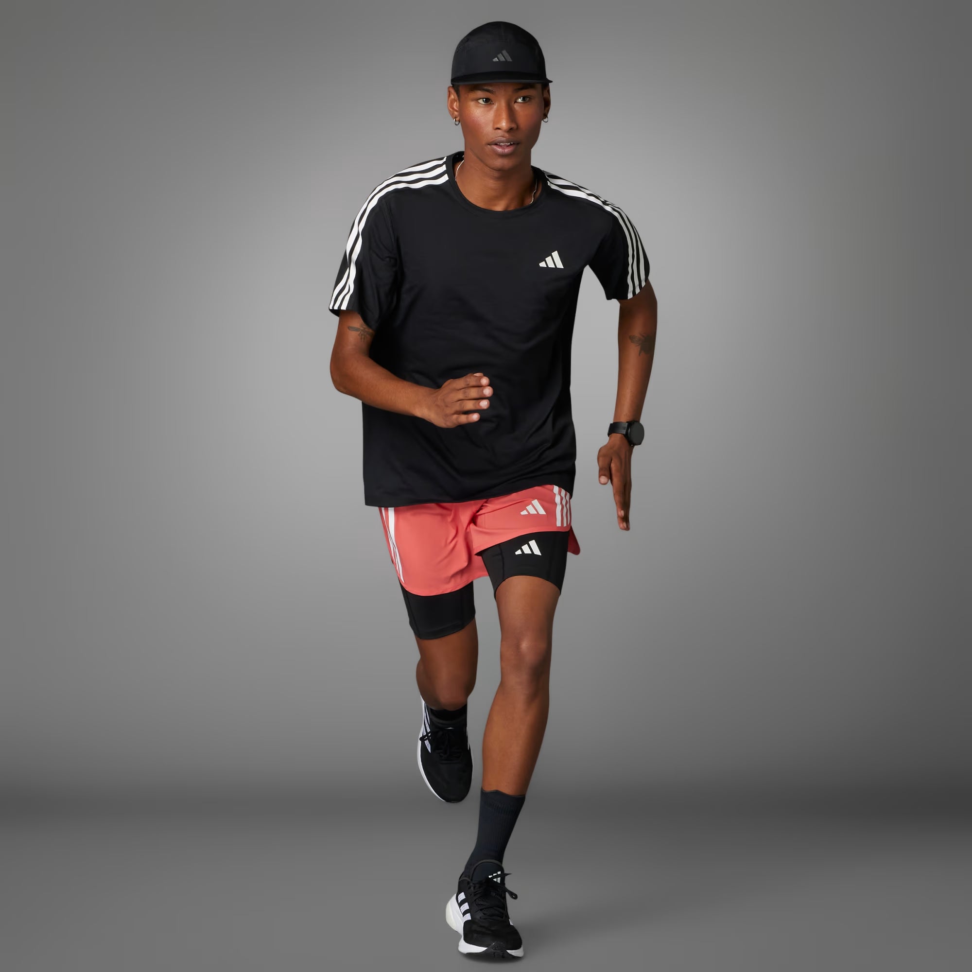CAMISETA OWN THE RUN 3 RAYAS