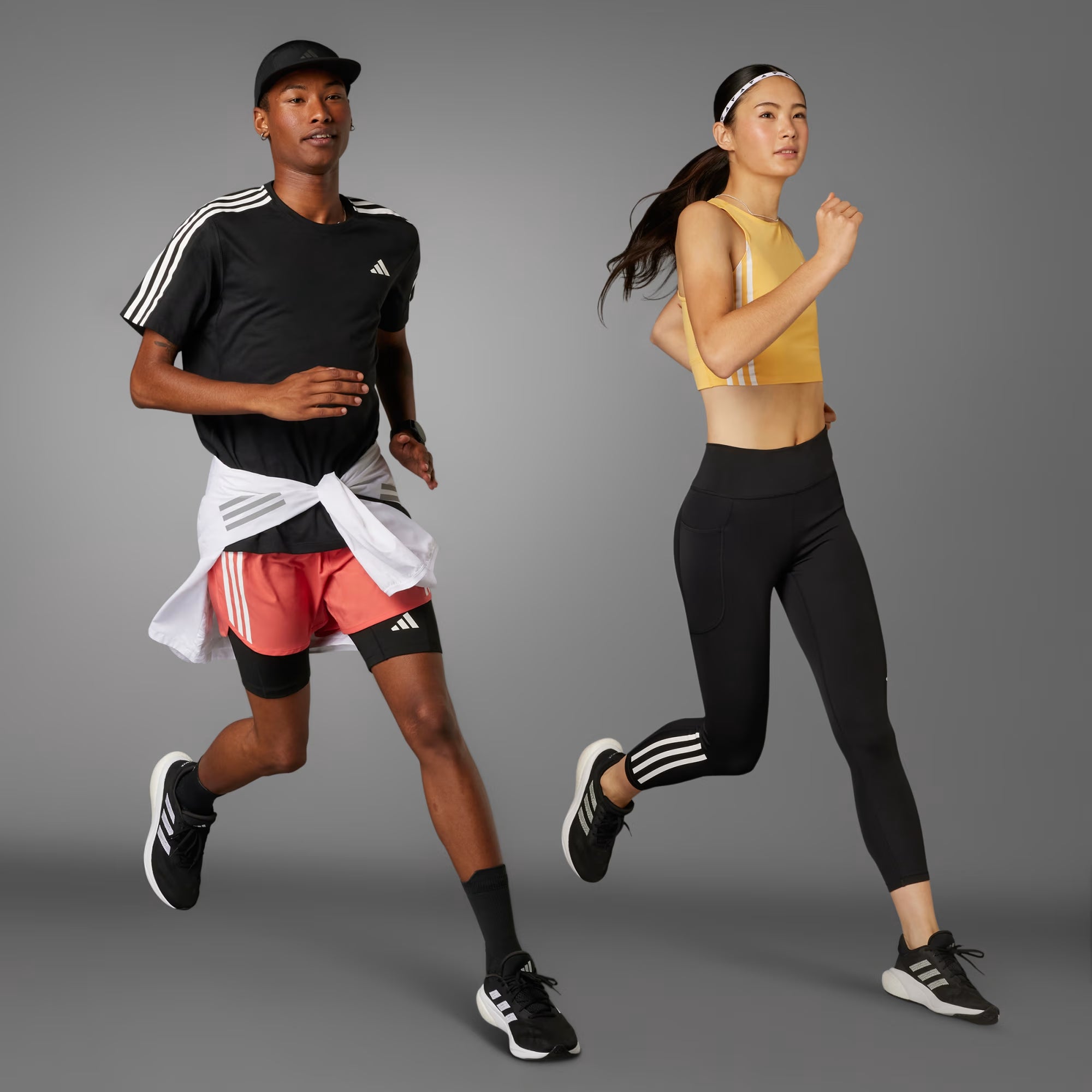 CAMISETA OWN THE RUN 3 RAYAS