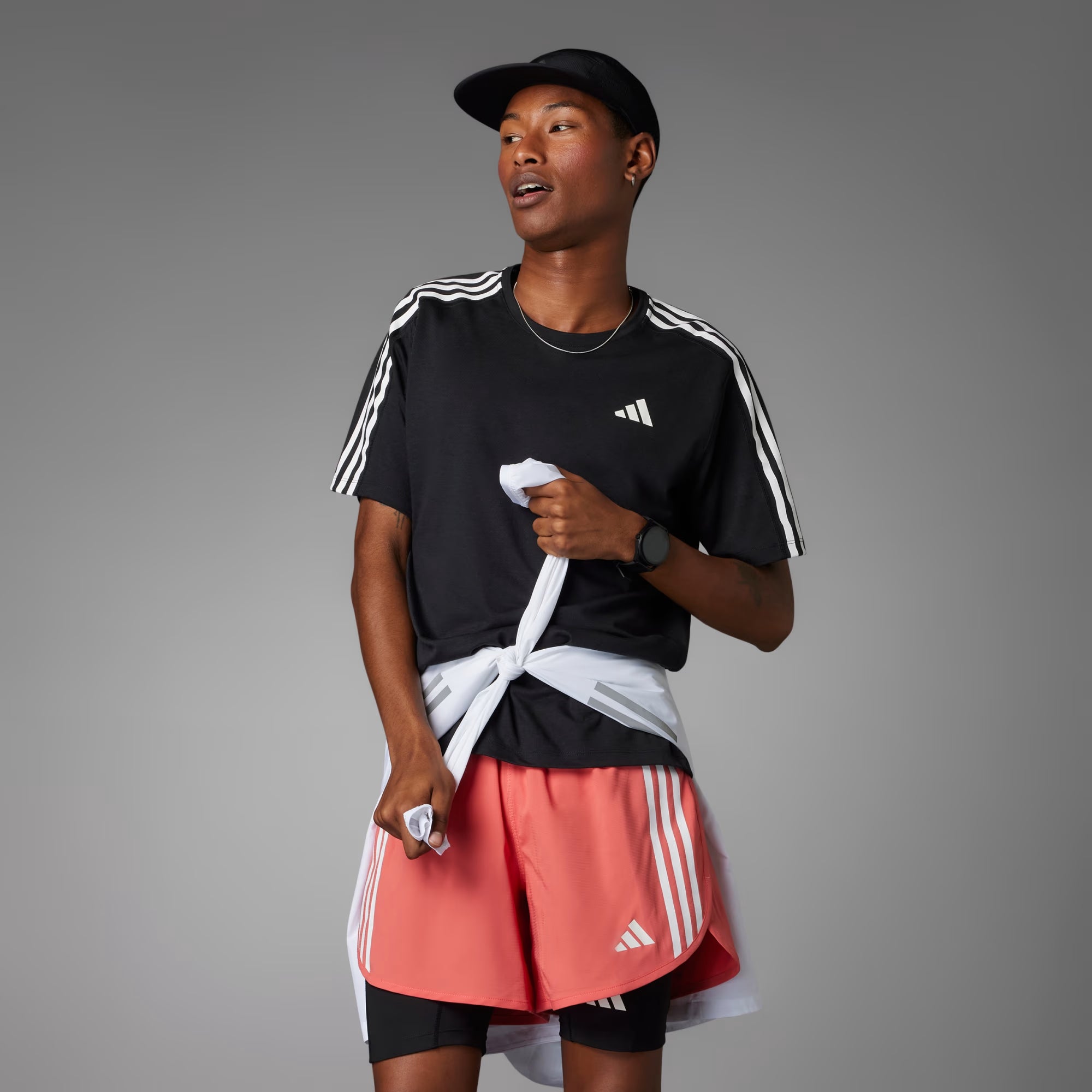CAMISETA OWN THE RUN 3 RAYAS