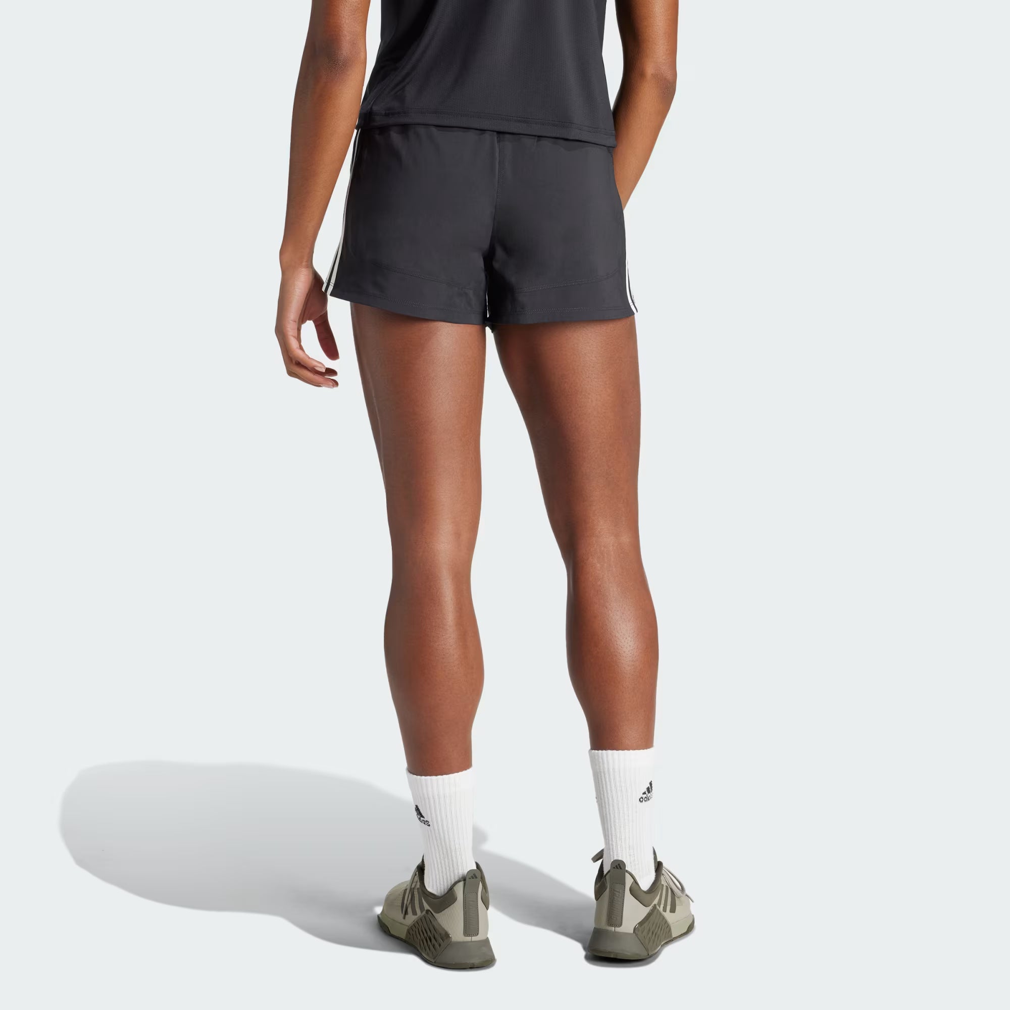 SHORTS PACER TRAINING WOVEN HIGH-RISE 3 BANDAS